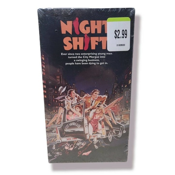 Night Shift VHS movie video tape cassette new 1999 SEALED - Picture 1 of 5